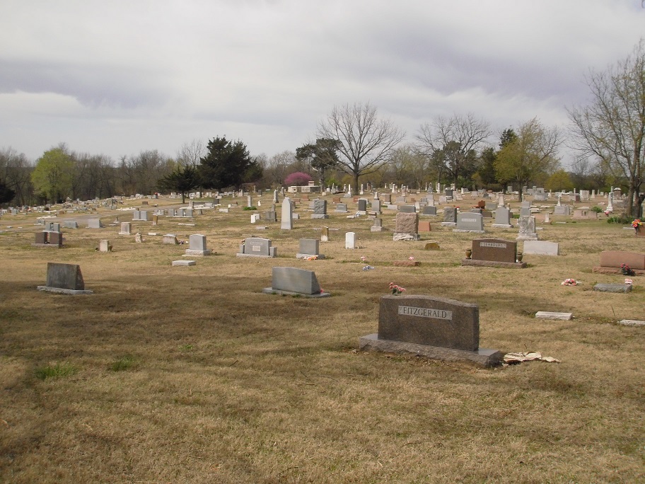 Olympus Cemetery (Partial) City of Grove Oklahoma