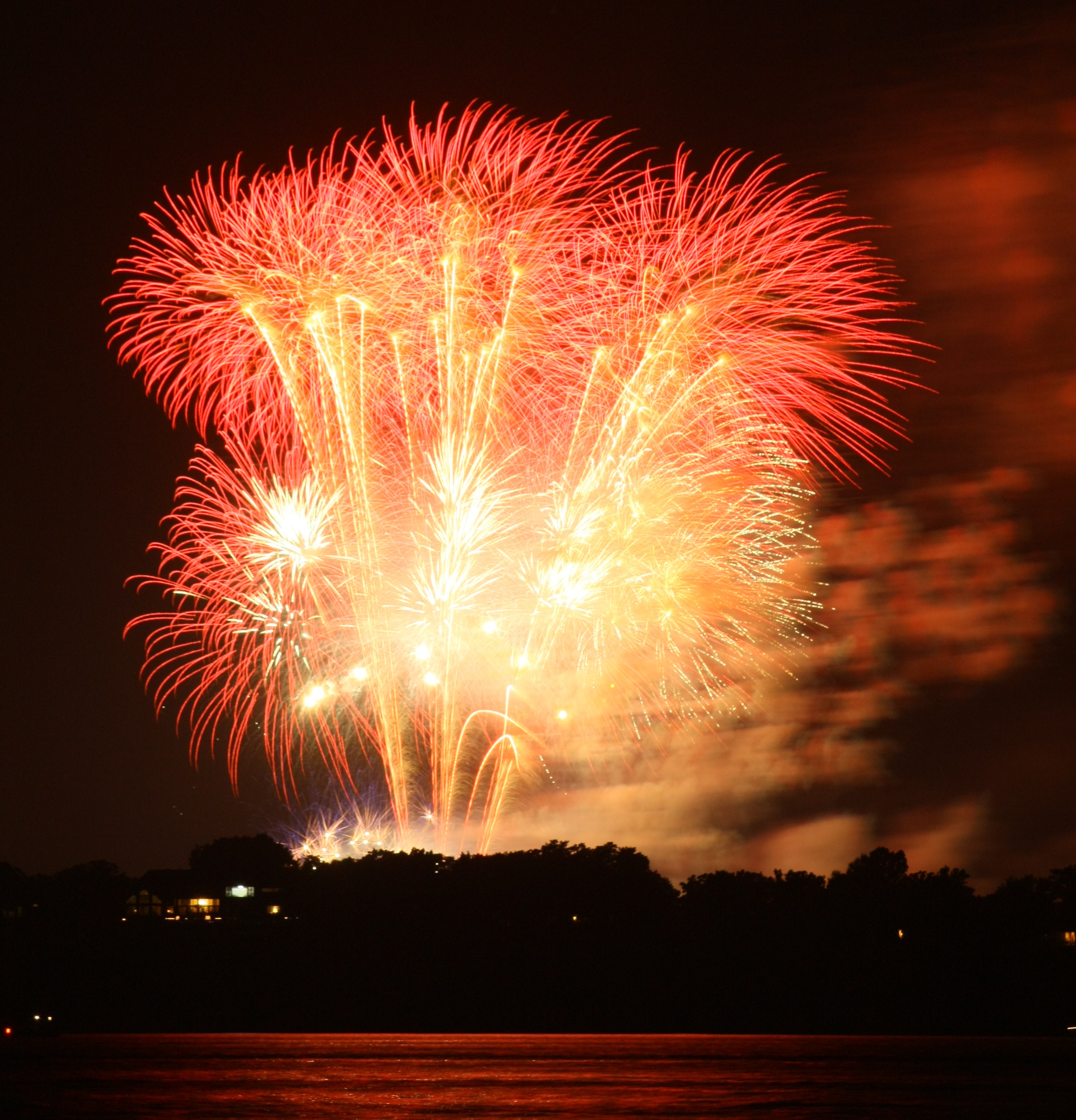 Grand Lake Area Fireworks Album City of Grove Oklahoma