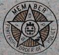 OK, Grove, Headstone Symbols and Meanings, Fraternal Order of Police (FOP)