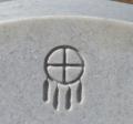 OK, Grove, Headstone Symbols and Meanings, Medicine Wheel