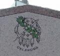 OK, Grove, Headstone Symbols and Meanings, Flag Emblem, State of Oklahoma
