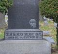 OK, Grove, Headstone Symbols and Meanings, Cigar Makers International Union