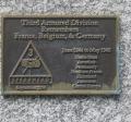 OK, Grove, Headstone Symbols and Meanings, U. S. Army 3rd Armored Division (Spearhead)