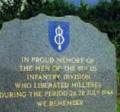 OK, Grove, Headstone Symbols and Meanings, U. S. Army 8th Infantry Division (Pathfinder/Golden Arrow)