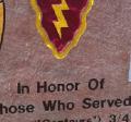 OK, Grove, Headstone Symbols and Meanings, U. S. Army 25th Infantry Division (Tropic Lightning)