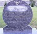 OK, Grove, Headstone Symbols and Meanings, U. S. Air Force 44th Bomb Group (Flying 8 Balls)