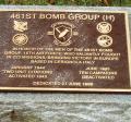 OK, Grove, Headstone Symbols and Meanings, U. S. Army Air Force 461st Bomb Group