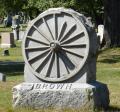 OK, Grove, Headstone Symbols and Meanings, Wheel, Broken