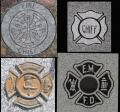 OK, Grove, Headstone Symbols and Meanings, Maltese Cross w/Firefighter Equipment