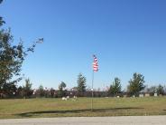 Olympus North Cemetery, Delaware County, Grove, OK,  Veterans Day 2015