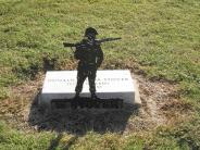 OK, Grove, Olympus Cemetery, Military Headstone, Stover, Wilbur Donald