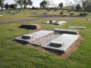 OK, Grove, Olympus Cemetery, Family Plot, Beaty, Esther F. & Rev. Otis