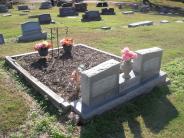 OK, Grove, Olympus Cemetery, Family Plot, McPherson, Truman Macks & Ramona Violet