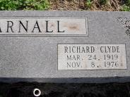OK, Grove, Olympus Cemetery, Headstone Close Up, Arnall, Richard Clyde
