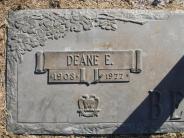 OK, Grove, Olympus Cemetery, Headstone Close Up, Beavers, Deane E.