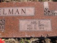 OK, Grove, Olympus Cemetery, Headstone Close Up, Nudelman, Abe S.