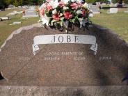 OK, Grove, Olympus Cemetery, Headstone Back View, Jobe, Leo O. & Edna M.