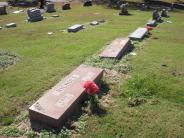 OK, Grove, Olympus Cemetery, Family Plot, Nichols, John Ross & A. Ruth