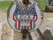 OK, Grove, Headstone Symbols and Meanings, View 2, Daughters of America