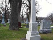 OK, Grove, Headstone Symbols and Meanings, View 2, Obelisk