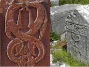 OK, Grove, Headstone Symbols and Meanings, View 3, Dragon