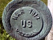 OK, Grove, Headstone Symbols and Meanings, War of 1812 Veteran