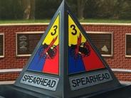 OK, Grove, Headstone Symbols and Meanings, 3rd Armored Division (Spearhead)