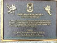 OK, Grove, Headstone Symbols and Meanings, 10th Mountain Division