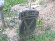 OK, Grove, Headstone Symbols and Meanings, Army 10th Mountaineer Division