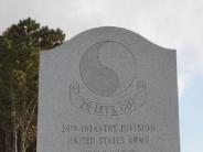 OK, Grove, Headstone Symbols and Meanings, U. S. Army 29th Infantry Division