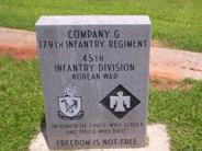 OK, Grove, Headstone Symbols and Meanings, 45th Infantry Thunderbird Division