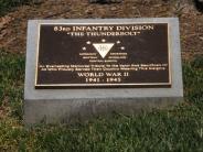 OK, Grove, Headstone Symbols and Meanings, 83rd Infantry Thunderbolt Division