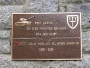 OK, Grove, Headstone Symbols and Meanings, 97th Infantry Trident Division