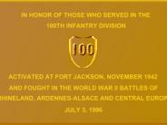 OK, Grove, Headstone Symbols and Meanings, 100th Infantry Division