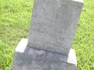OK, Grove, Olympus Cemetery, Gibson, Hudnal Headstone