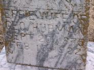 OK, Grove, Olympus Cemetery, Hupman, Effie Headstone (Closeup)