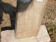 OK, Grove, Olympus Cemetery, Nail, Infant Son Headstone (View 2)