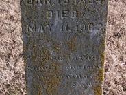 OK, Grove, Buzzard Cemetery, Davison, Joseph M. Headstone