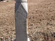 OK, Grove, Buzzard Cemetery, Neves, Mary F. Headstone