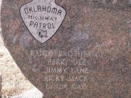 OK, Grove, Buzzard Cemetery, Littlefield, Randy Joe Headstone Back View #2