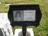 OK, Grove, Buzzard Cemetery, Funeral Marker, Wimberley, Helen Pauline