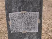 OK, Grove, Olympus Cemetery, Headstone Rubbing, McMahan, Dora