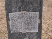 OK, Grove, Olympus Cemetery, Headstone Rubbing, McMahan, Dora