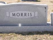OK, Grove, Olympus Cemetery, Morris Family Headstone