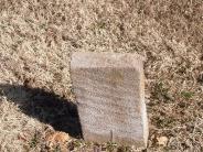 OK, Grove, Olympus Cemetery, Headstone Back View, Chery, Lillie 