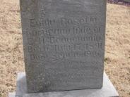 OK, Grove, Olympus Cemetery, Headstone Close Up, Beauchamp, Emily Rosetta (Kornegay) 