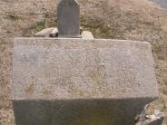OK, Grove, Olympus Cemetery, Scott, A. J. Headstone (Close Up)
