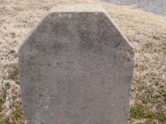 OK, Grove, Olympus Cemetery, Scott, A. J. (Footstone Close Up)