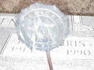 OK, Grove, Olympus Cemetery, Headstone Emblem, Christensen, R. C. "Chris" 