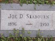 OK, Grove, Olympus Cemetery, Seabourn, Joe D. Footstone